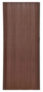 Interierové dvere - Posuvné harmónske dvere PVC Wenge 004 80 cm