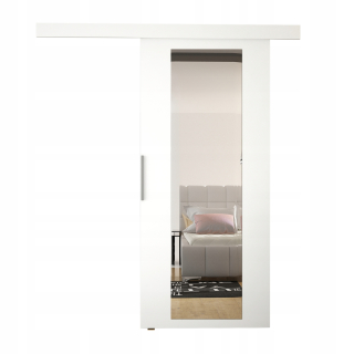 Interierové dvere - Posuvné dvere Leo IV 90 cm so zrkadlom budovy