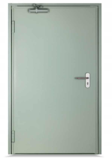 Exteriérové dvere - OCELOVÉ PROTIPOŽIARNE DVERE 90x200 EI60