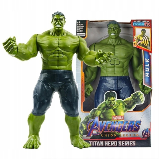 Figúrka - VEĽKÁ POSTAVA HULK AVENGERS Zvuk konca hry XXL