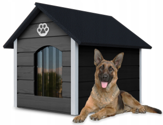Búda pre psa - Veľký izolovaný Buda XL Dog Lair + Curtain
