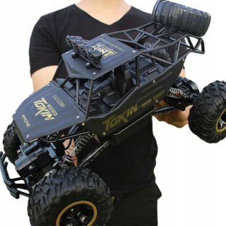 RC auto - Veľké RC Metal 4x4 LED diaľkové vozidlo