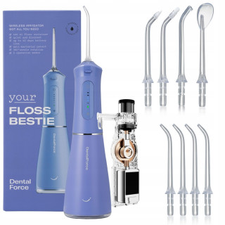 Dentálny irigátor na ústne zuby DentalForce 400ml 5 PROG 8 NOZZLES