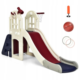 Šmýkačka na montáž, voľne stojaca Costway 140 cm do 40 kg