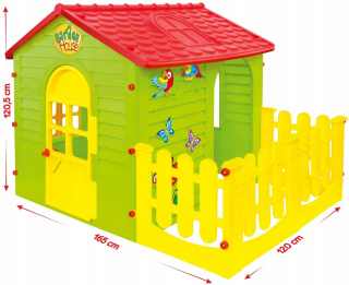 Mochtoys plastový detský domček 12 m+