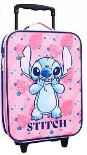 Lilo & Stitch Vadobag detský kufor 15 l Odtiene modrej, Odtiene ružovej