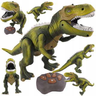 Diaľkovo ovládaný dinosaurus T-Rex Luxma F161 so svetlom a zvukom