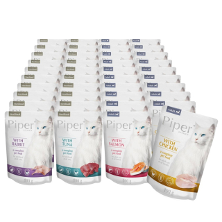 Konzerva pre mačky - Noteć Valley Piper Kot Mix chutí 40x100g