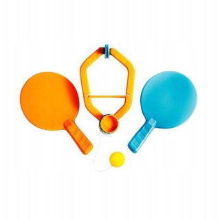 Športová hračka - Door Pong – ping pong bez stola, hračka s tučným mozgom