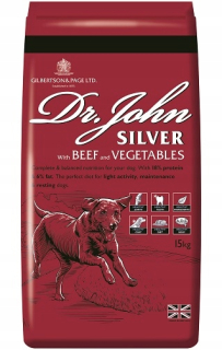 Granule pre psa - John Silver hovädzie mäso 15 kg svetlý labrador