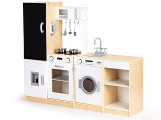 ECOTOYS detská kuchynka Drevené kuchynky PLK547