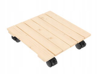 GoodFreshDecor stojan na kvetináč 35 cm drevo