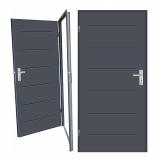 Exteriérové dvere - Externé technické dvere model UT 42 90 cm