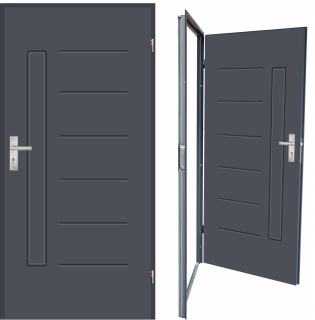 Exteriérové dvere - Model externých technických dverí UT Gala 1 80 cm
