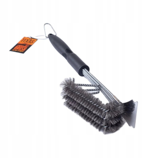 Drôtená kefa na čistenie grilovacích roštov Kamado Bono TexasClub 44 cm