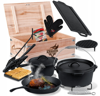 Dutch Oven Set Kompletná sada na varenie a grilovanie