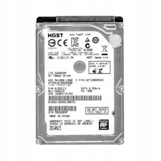 Pevný disk 1000 GB 1 TB HGST HTS541010A9E680