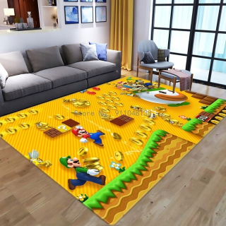 Koberec - Koberec Soft Game Super Mario Hallway Spálňa