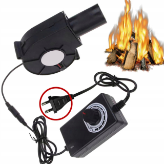 DÚCHADLO DO SPORÁKA DÚCHADLO NA ZAPALOVANIE GRILOVANIA KRBU 15W 220V