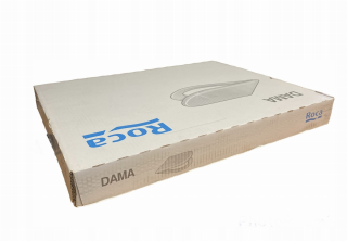 WC doska - WC sedadlo Roca Dama, biely duroplast
