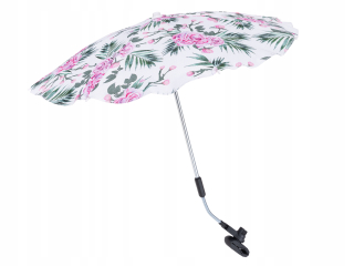 Dáždnik na kočík Camicco, 68 cm, sivý