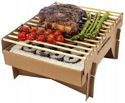 Casus Grill gril na drevené uhlie 30 x 23 cm