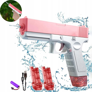 ELEKTRICKÁ AUTOMATICKÁ VODNÁ PISTOLE GLOCK