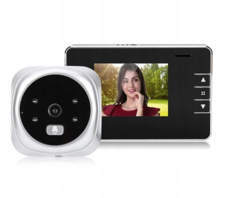 Dverové kukátko - ELEKTRONICKÝ DVERNÝ VIEWER CAMERA ZVONOK LCD