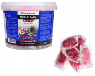 Nástraha na myši a potkany - ESCARAT PASTE SILNÝ JED PRE MYŠI A POKRKANY 1 KG