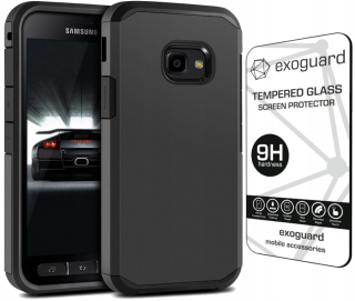 Zadné strany Exoguard pre Samsung Galaxy Xcover 4/4s black