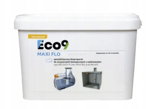 Eco9 MAXI FLO - Baktérie pre aeróbne čistiarne NA ROK