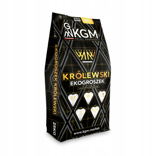 KGM KRÓLEWSKI ekohrášok uhlie - sušený 29MJ/kg Palivo, hrášok 500 kg