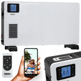 EBERG 2300 W biely konvektorový ohrievač