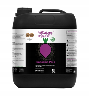 EmFarma Plus 5L/25a - zúrodňuje pôdu - lepšia úroda