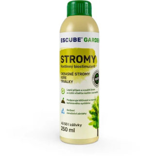 Escube Garden prírodný biostimulant a hydroabsorbent - stromy, 250 ml