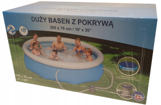 Rozširovací bazén Bestway 57400 305x76 s krytom