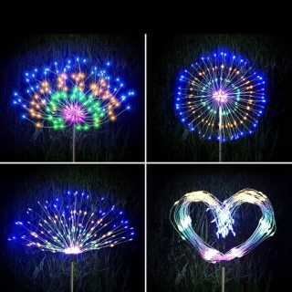 Solárna lampa, 88 cm, 1 ks.