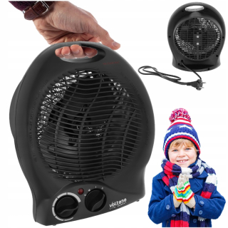 FARELKA VENTILÁTOROVÝ OHRIEVAČ ELEKTRICKÝ OHRIEVAČ 2000W 3 ÚROVNE S TERMOSTATOM