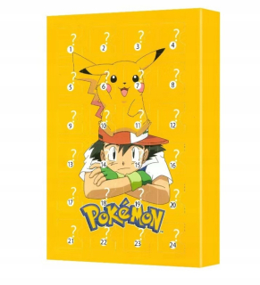 Adventný kalendár - POKEMONOV POSTAVKY 24KS POKEMON ADVENTNÝ KALENDÁR