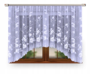 Hotová záclona - AKCIA READY ŽAKÁROVÁ ZÁCLONA 160X300