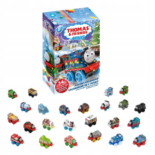 Dráha pre deti Fisher Price - Fisher Tomek a priatelia adventný kalendár