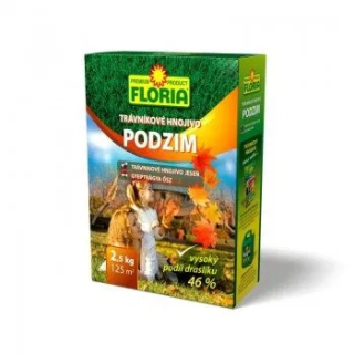 FLORIA Jesenné trávnikové hnojivo 2,5 kg