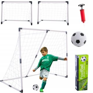 FUTBALOVÁ BRANKA PRE DETI 2V1 143X110X70CM