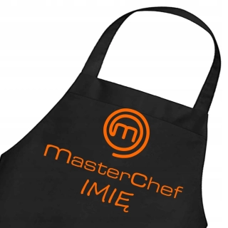 Tkanina, kuchynská zástera - Zástera na varenie MasterChef na darčekové vzory + meno