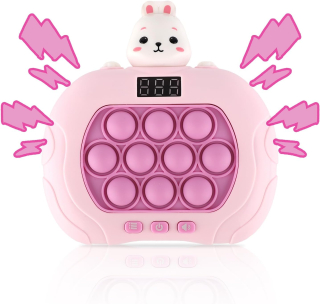 Rýchla hra s bublinami, 6 herných režimov Roztomilá popová hra Fidget Portable Puzzle