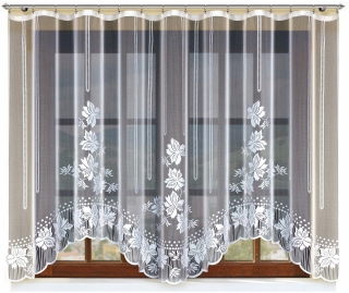 Hotová záclona - Jacquard Curtain Pattern 21167 300x130 cm (s páskou)