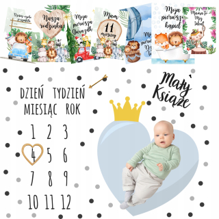Deka Abrakadabrakids 100 x 75cm biela