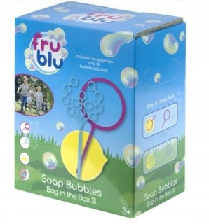 FRU BLU dózy 3l KRABIČKA S KOHÚTIKOM + príslušenstvo TEKUTINA NEFABÍ OBLEČENIE!!