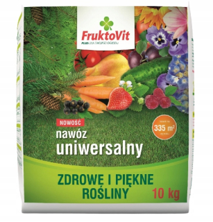 Fruktovit viaczložkové hnojivo granulát 10 kg 10 l