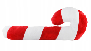 GraTy Foundation Plush Candy Cane Candy Cane Ručná ručná práca